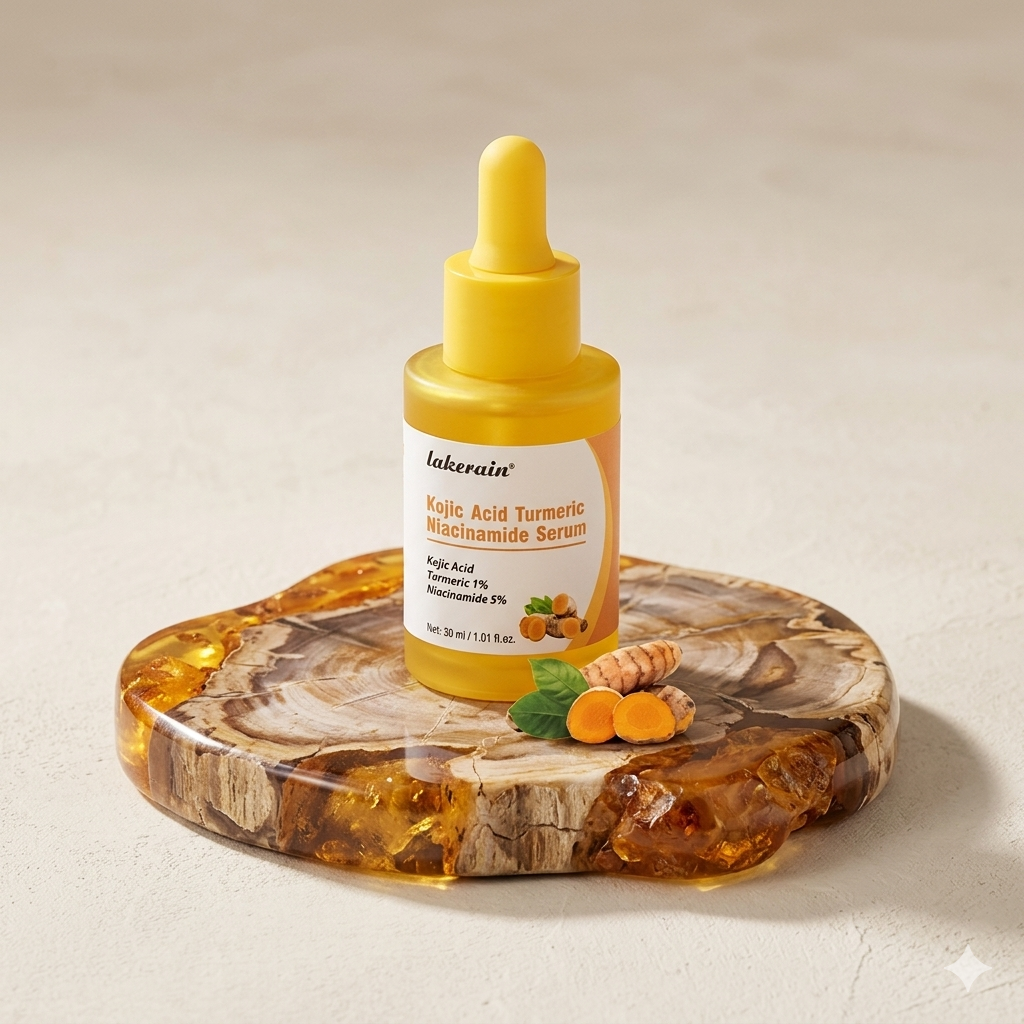 Sérum Éclat Kojic & Curcuma — Anti-Taches, Pores & Barrière Cutanée