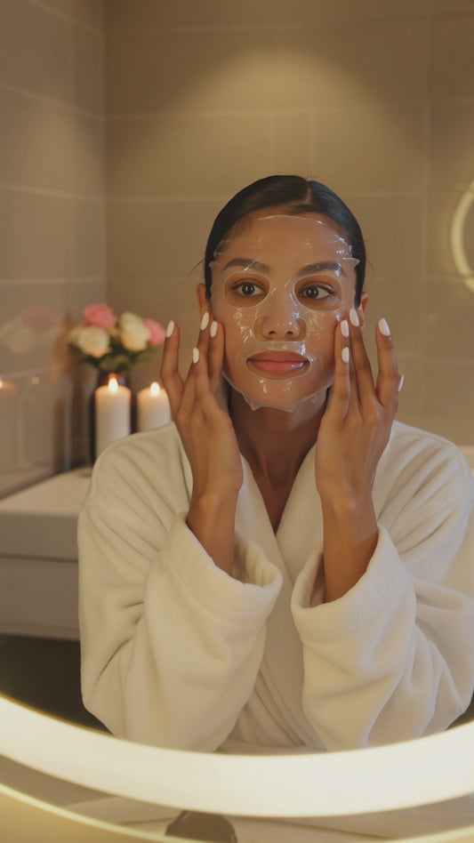 Masque Hydrogel PDRN — Éclat Instantané & Repulpage | Soin Coréen